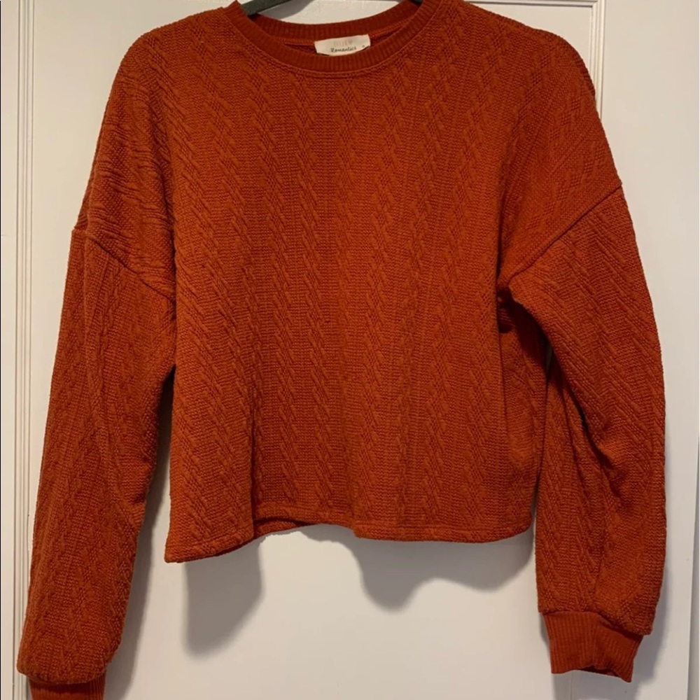 Burnt Orange Sweater